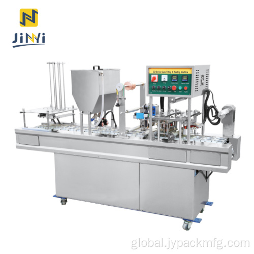 Cup Filling Machine for Mouthwash Disposable Small Cup Filling Sealing Machine for mouthwash Factory